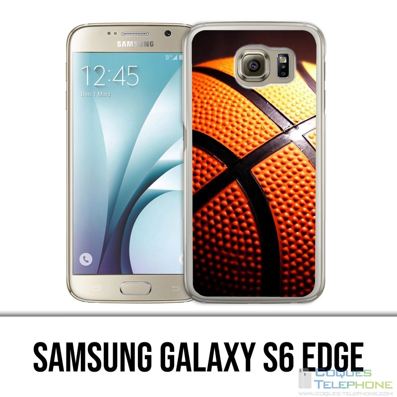 Samsung Galaxy S6 Edge Hülle - Basketball