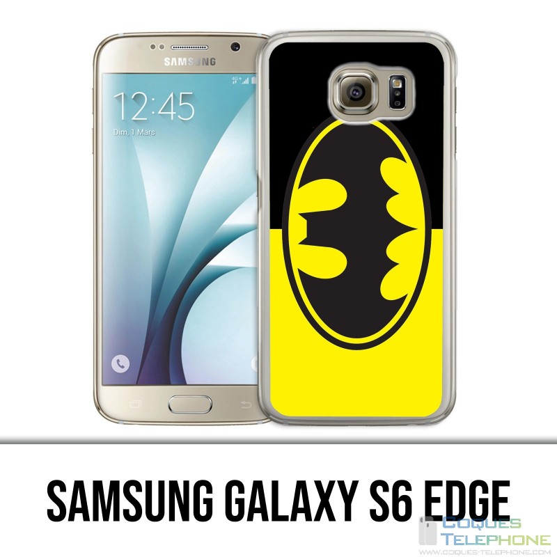 Custodia per Samsung Galaxy S6 Edge - Batman Logo Classic