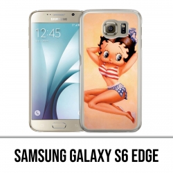 Custodia per Samsung Galaxy S6 Edge - Betty Boop vintage