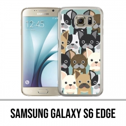 Coque Samsung Galaxy S6 EDGE - Bouledogues