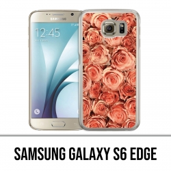 Funda Samsung Galaxy S6 edge - Ramo de rosas