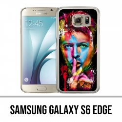 Samsung Galaxy S6 Edge Hülle - Bowie Multicolor