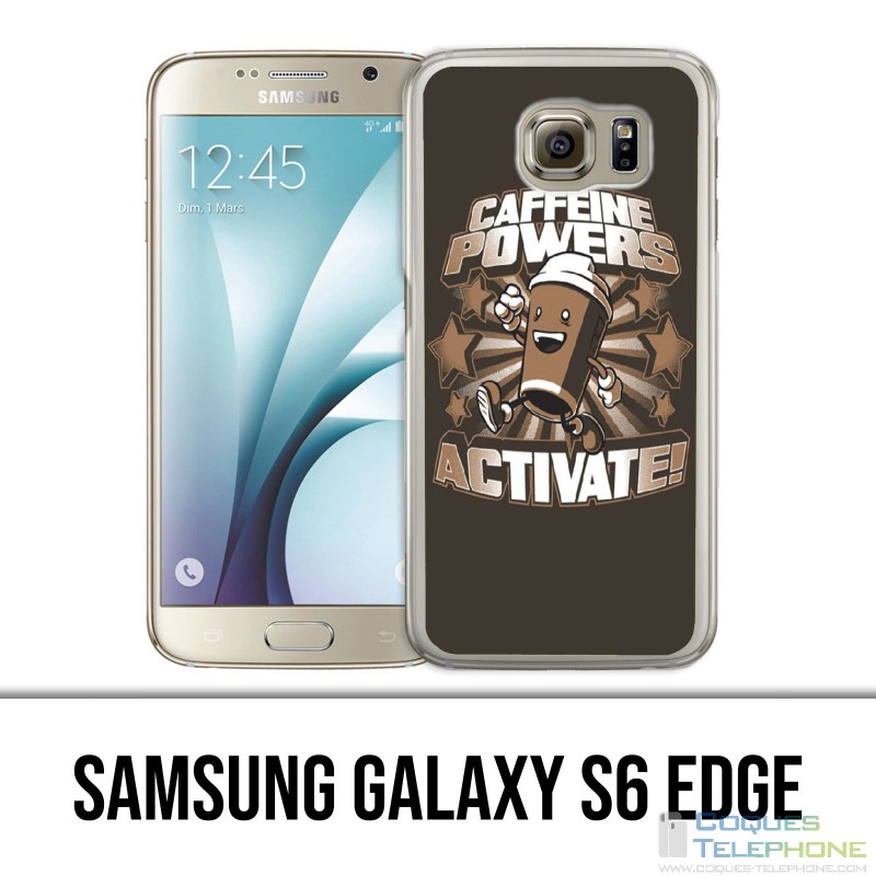 Samsung Galaxy S6 Edge Hülle - Cafeine Power