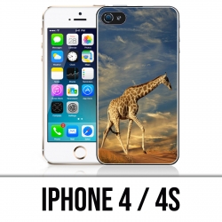 Custodia per iPhone 4 / 4S - Pelliccia di giraffa