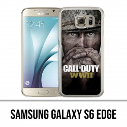 Custodia per Samsung Galaxy S6 Edge - Soldati Call Of Duty Ww2