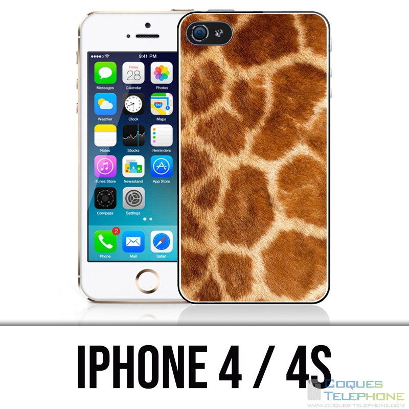 Coque iPhone 4 / 4S - Girafe