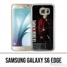 Coque Samsung Galaxy S6 EDGE - Casa De Papel Berlin Masque Split