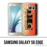 Samsung Galaxy S6 Edge Case - Vintage Audio Cassette Guardians Of The Galaxy