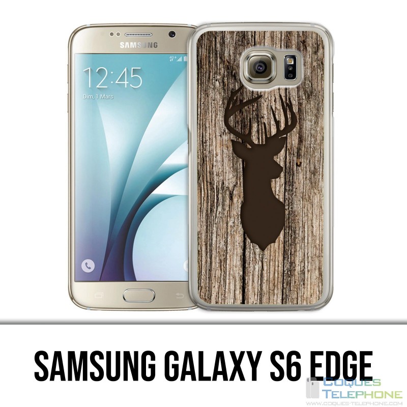 Carcasa Samsung Galaxy S6 edge - Deer Wood Bird