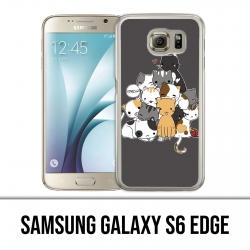 Custodia edge Samsung Galaxy S6 - Meow Cat