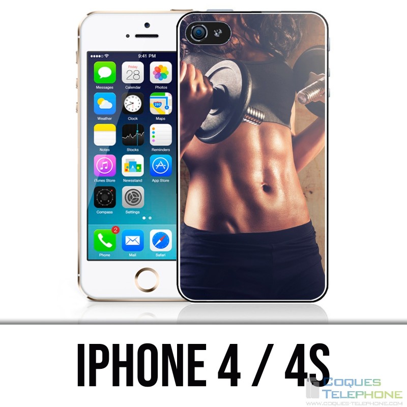 IPhone 4 / 4S Fall - Mädchen Bodybuilding