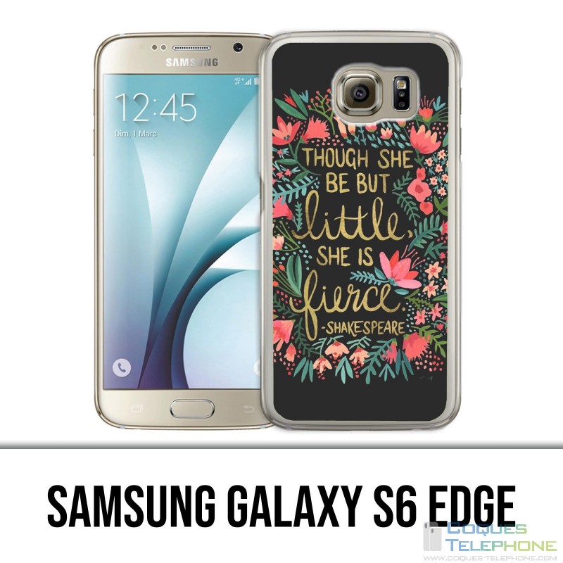 Custodia per Samsung Galaxy S6 Edge - Citazione di Shakespeare