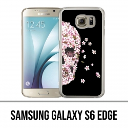 Samsung Galaxy S6 Edge Hülle - Crane Flowers 2
