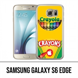 Samsung Galaxy S6 Edge Hülle - Crayola