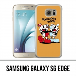 Custodia edge Samsung Galaxy S6 - Cuphead
