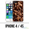 Funda iPhone 4 / 4S - Granos de café