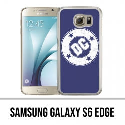 Custodia per Samsung Galaxy S6 Edge - Logo vintage Dc Comics