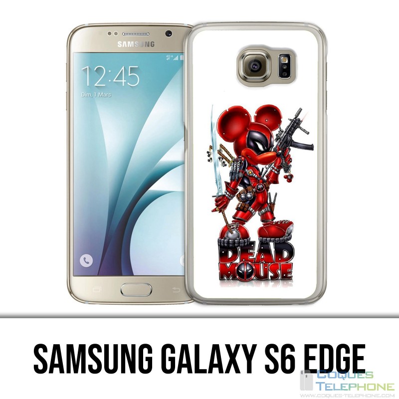 Samsung Galaxy S6 Edge Hülle - Deadpool Mickey