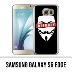 Samsung Galaxy S6 Edge Hülle - Ungehorsam Anonym