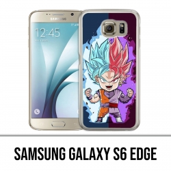 Custodia per Samsung Galaxy S6 Edge - Dragon Ball Black Goku