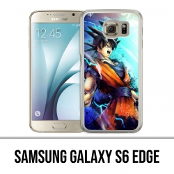 Coque Samsung Galaxy S6 EDGE - Dragon Ball Goku Couleur