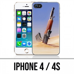 IPhone 4 / 4S case - Gun Sand