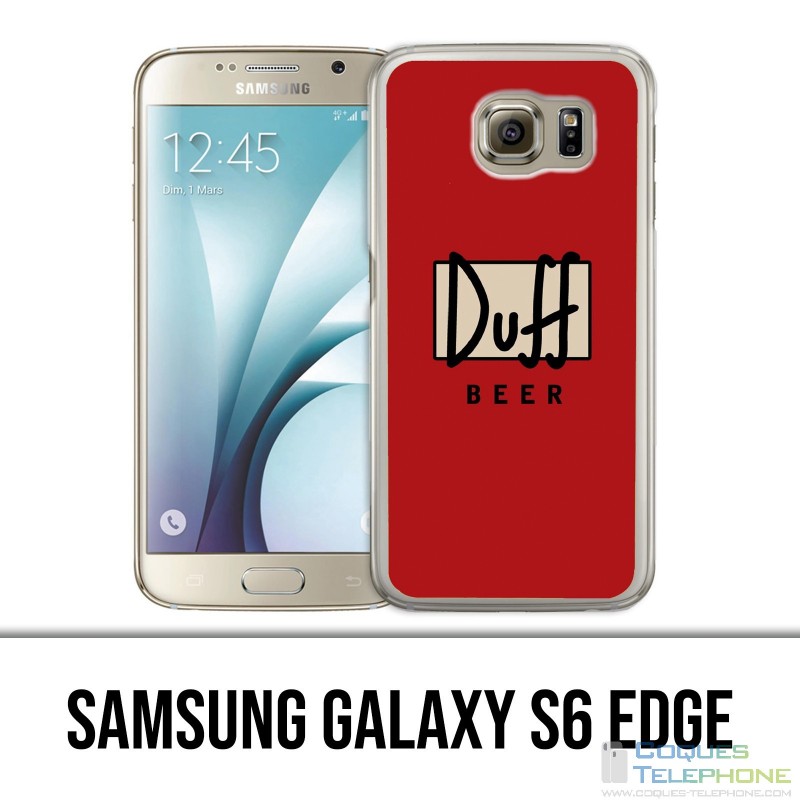 Coque Samsung Galaxy S6 EDGE - Duff Beer