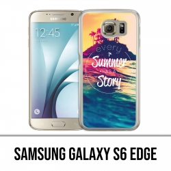 Samsung Galaxy S6 Edge Hülle - Jeder Sommer hat Geschichte