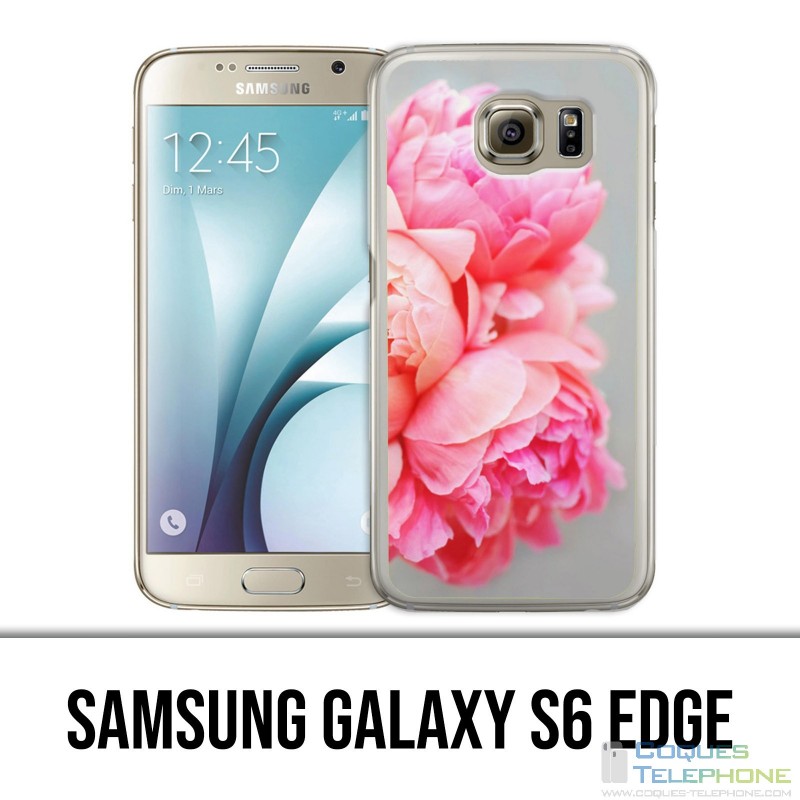 Samsung Galaxy S6 Edge Hülle - Flowers
