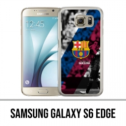 Coque Samsung Galaxy S6 EDGE - Football Fcb Barca