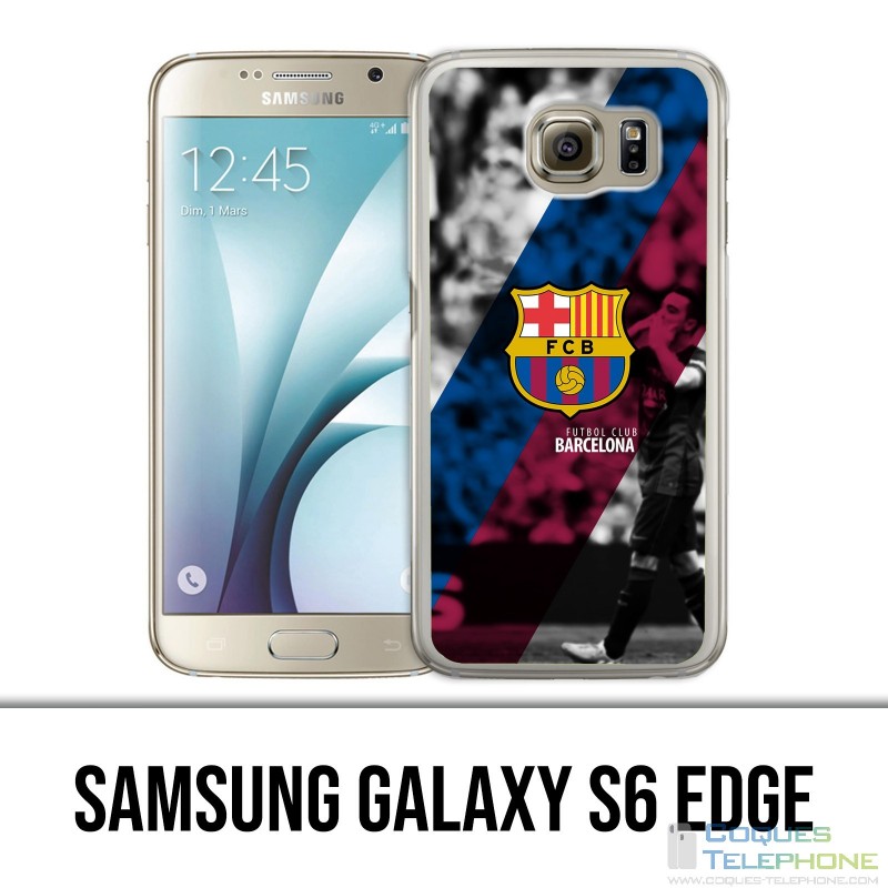 Samsung Galaxy S6 Edge Hülle - Fcb Barca Football