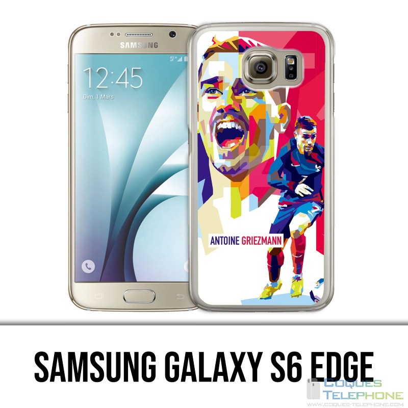Coque Samsung Galaxy S6 EDGE - Football Griezmann