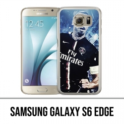 Samsung Galaxy S6 Edge Hülle - Fußball Zlatan Psg