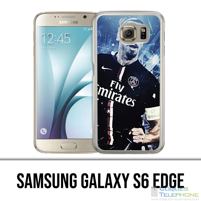 Coque Samsung Galaxy S6 EDGE - Football Zlatan Psg