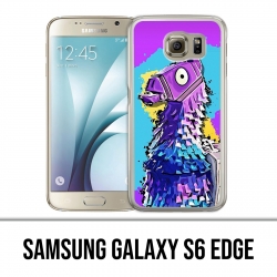 Custodia per Samsung Galaxy S6 Edge - Fortnite Logo Glow