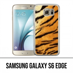 Samsung Galaxy S6 Edge Hülle - Tiger Fur