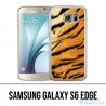 Samsung Galaxy S6 Edge Hülle - Tiger Fur