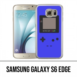 Samsung Galaxy S6 Edge Hülle - Game Boy Farbe Blau