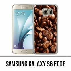 Custodia edge Samsung Galaxy S6 - Chicchi di caffè