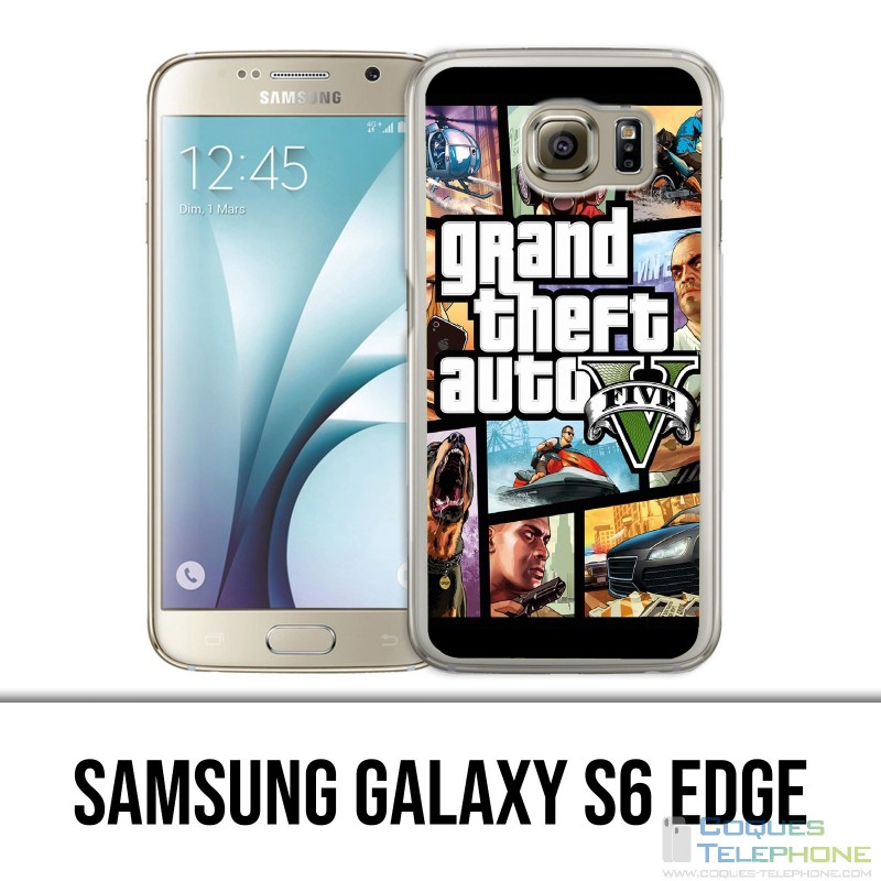 Custodia edge Samsung Galaxy S6 - Gta V