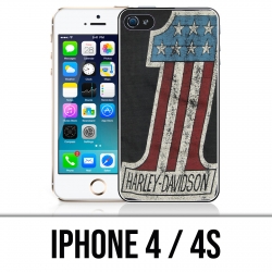 Custodia per iPhone 4 / 4S - Logo Harley Davidson
