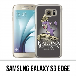 Carcasa Samsung Galaxy S6 Edge - Pokémon Rey Rey Hakuna Rattata