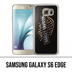 Carcasa Samsung Galaxy S6 Edge - Logotipo de Harley Davidson 1