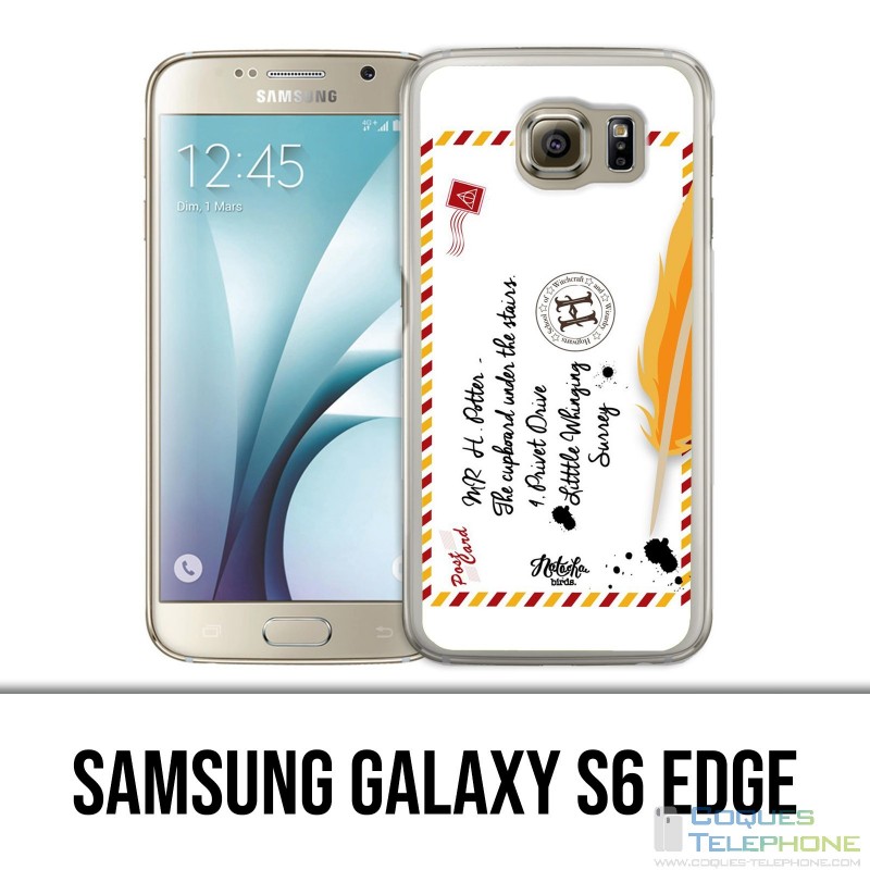 Samsung Galaxy S6 edge case - Harry Potter Letter Hogwarts