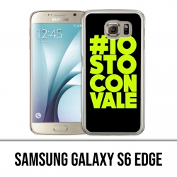 Custodia edge Samsung Galaxy S6 - Io Sto Con Vale Valentino Rossi Motogp