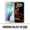 Custodia per Samsung Galaxy S6 Edge - Iron Man Comics
