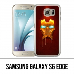 Carcasa para Samsung Galaxy S6 Edge - Iron Man Gold