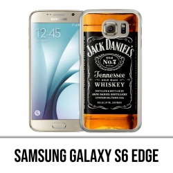 Custodia per Samsung Galaxy S6 Edge - Bottiglia Jack Daniels