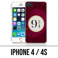 Coque iPhone 4 / 4S - Harry Potter Voie 9 3 4