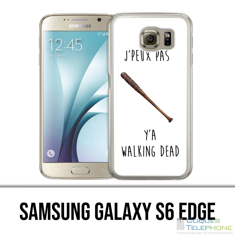 Coque Samsung Galaxy S6 EDGE - Jpeux Pas Walking Dead